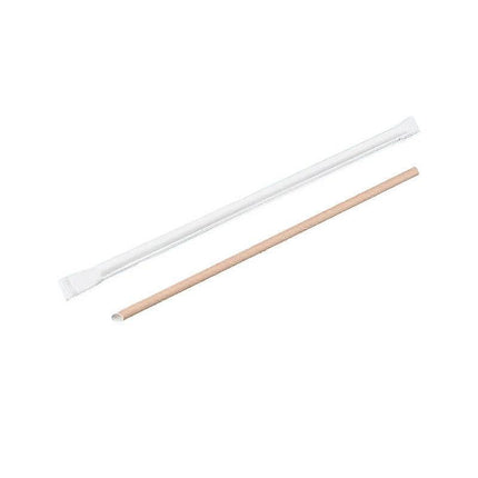 1000-2000pcs Colourful Paper Drinking Straws FOIL Metallic Party - Kraft-12*200mm 1000PCS.