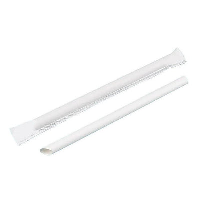 1000-2000pcs Colourful Paper Drinking Straws FOIL Metallic Party - Kraft-12*200mm 1000PCS.