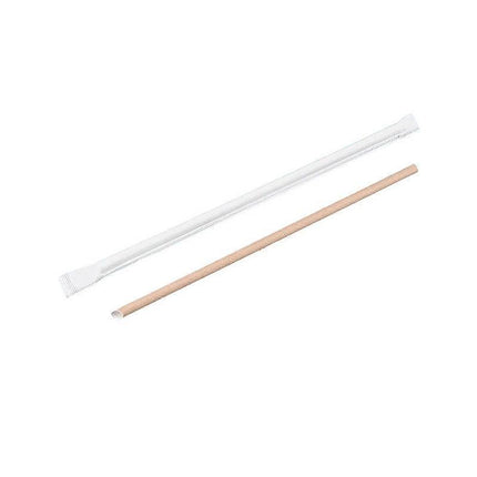 1000-2000pcs Colourful Paper Drinking Straws FOIL Metallic Party - White-6*190mm 2000PCS.