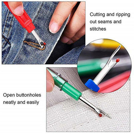 7PCS Seam Ripper and Thread Snips Set for Sewing Stitch Removal and Craft Cutting.