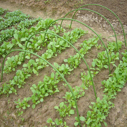 6PCS Greenhouse Plant Hoops Garden Tunnel Support for Row Covers and Netting.