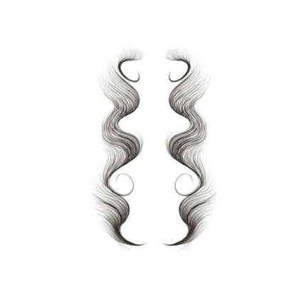 Hairline Edge Tattoo Stickers - Curly Fringe Decals for Women Styling - 4.