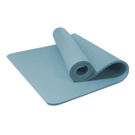 Yoga Mat Dance Mat Sports and Fitness Jump Rope Mat for Men and Women Exercise - Blue.