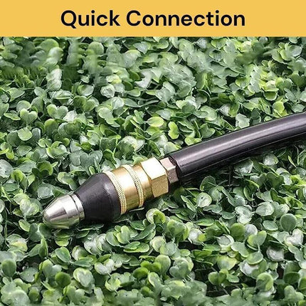 High Pressure Drain 1 Front 6 Nozzle Sewer Pipe Cleaner Rear Jet Pressure Washer.