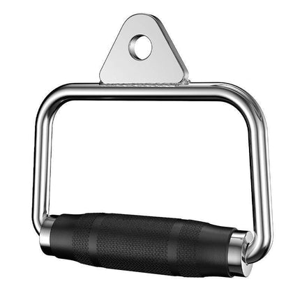 Cable Pulley Attachment Tricep Rope V Grip LAT Pull Down Gym Accessory - Revolving Straight Bar.