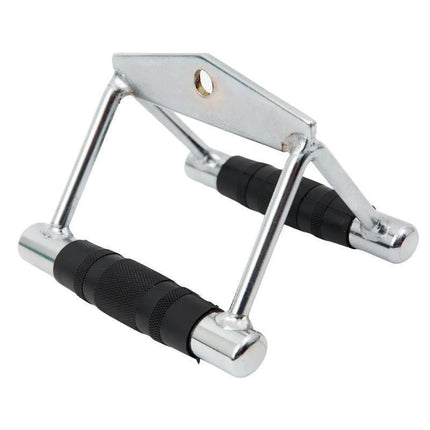 Cable Pulley Attachment Tricep Rope V Grip LAT Pull Down Gym Accessory - Revolving Straight Bar.
