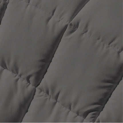 Luxor Australian Made Summer Grey 200GSM Bamboo Blend Quilt Queen.