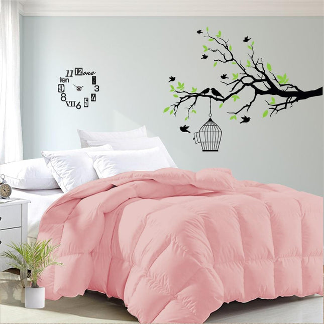 Luxor Australian Made Summer Blush 200GSM Bamboo Blend Quilt Queen.