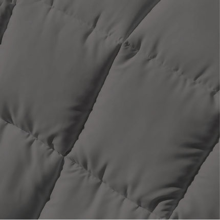 Luxor Australian Made All Season Grey 400GSM Bamboo Blend Quilt Queen.