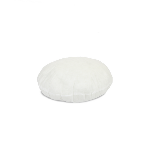 Luxor Twin Pack 35cm Aus Made Round Hotel Cushion Inserts Premium Memory Resistant Filling.