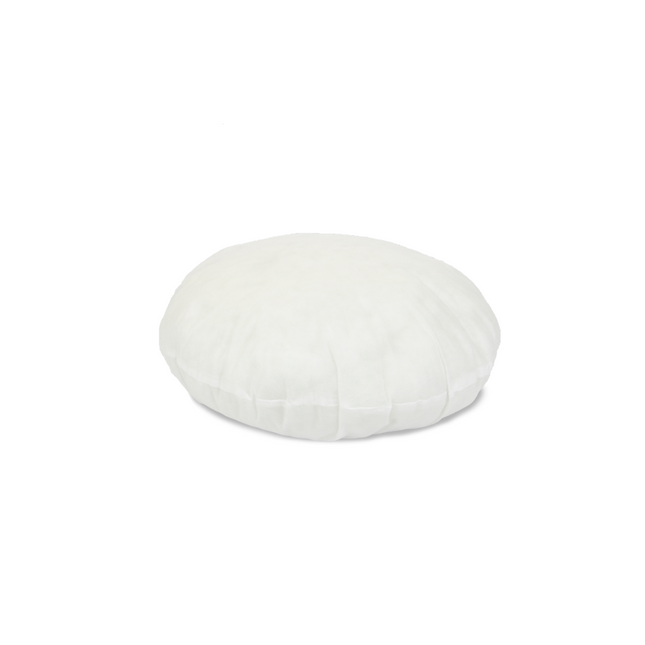 Luxor Twin Pack 40cm Aus Made Round Hotel Cushion Inserts Premium Memory Resistant Filling.
