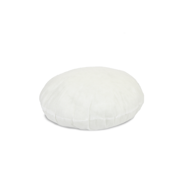 Luxor Twin Pack 45cm Aus Made Round Hotel Cushion Inserts Premium Memory Resistant Filling.