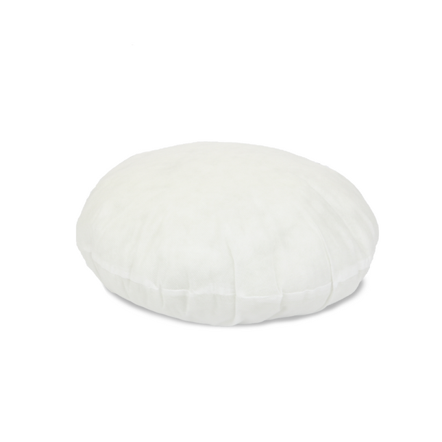 Luxor Twin Pack 60cm Aus Made Round Hotel Cushion Inserts Premium Memory Resistant Filling.