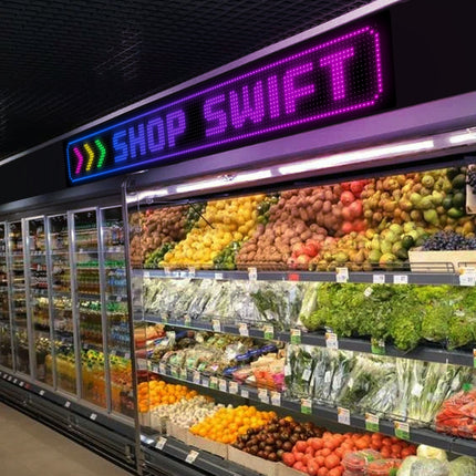 Programmable LED Matrix Panel Flexible Screen IP65 with APP Control 192*1330mm.