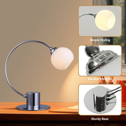 Penelope Touch Table Lamp - Chrome.