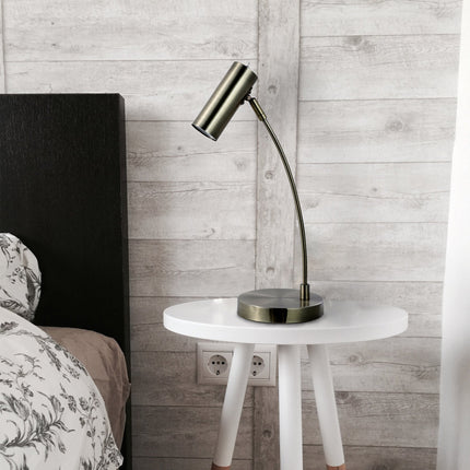 Sarla Table Lamp - Antique Brass.