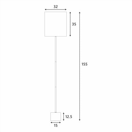 Wigwam Floor Lamp.