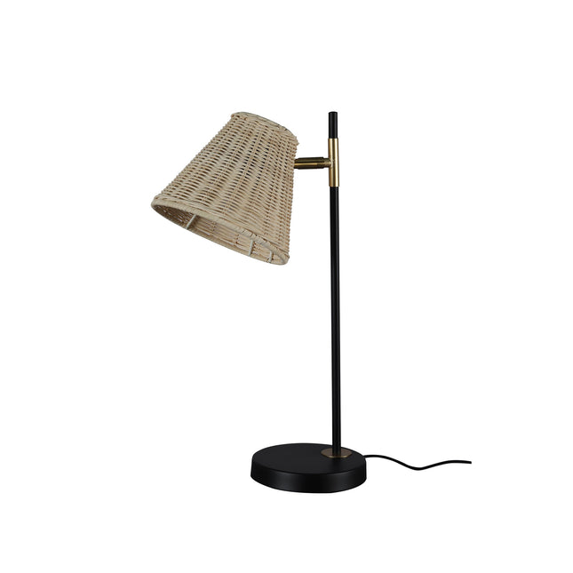 Yvette Rattan Table Lamp.