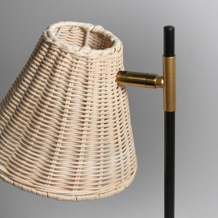 Yvette Rattan Table Lamp.