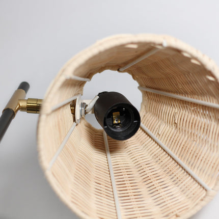 Yvette Rattan Table Lamp.