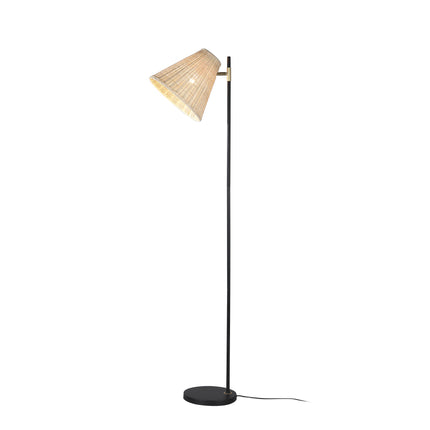 Yvette Rattan Floor Lamp.