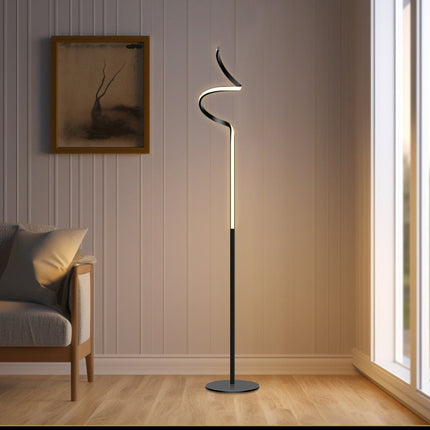 Chipper LED Floor Lamp - Black.
