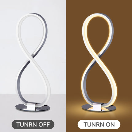 Infinite LED Table Lamp - Chrome.