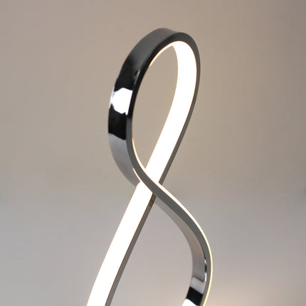 Infinite LED Table Lamp - Chrome.