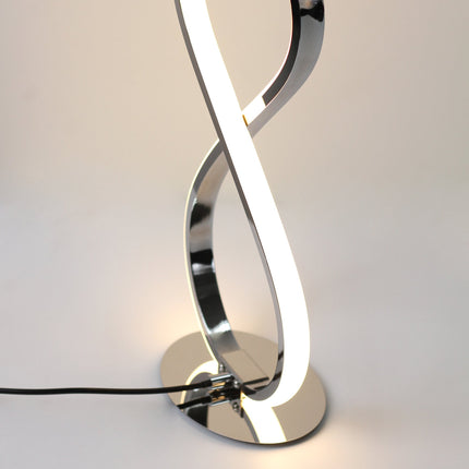 Infinite LED Table Lamp - Chrome.