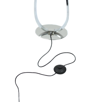 Infinite LED Floor Lamp - Chrome.