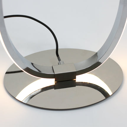 Infinite LED Floor Lamp - Chrome.