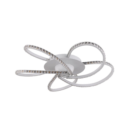 Irie Dimmable 5 Lights LED Ceiling Light - White.