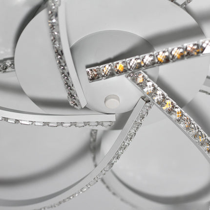 Irie Dimmable 5 Lights LED Ceiling Light - White.