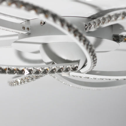 Irie Dimmable 5 Lights LED Ceiling Light - White.