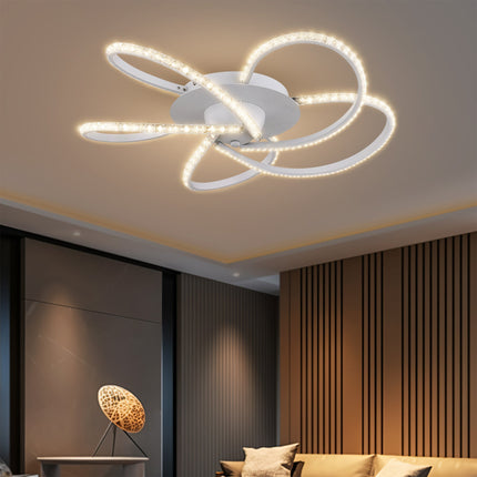 Irie Dimmable 5 Lights LED Ceiling Light - White.