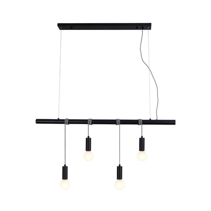 Bikkel 4 Lights Pendant Light - Black.