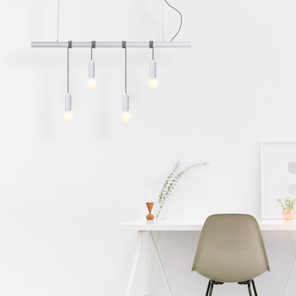 Bikkel 4 Lights Pendant Light - White.