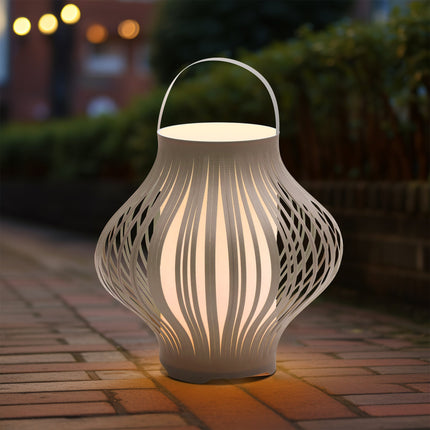 LED Retractable Lantern - Grey.