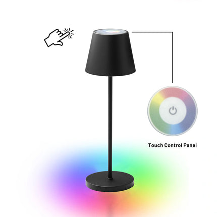 Enoki Portable RGB Table Lamp - Black.