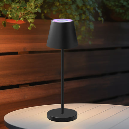 Enoki Portable RGB Table Lamp - Black.