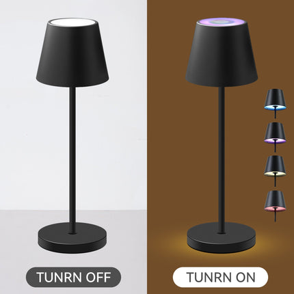 Enoki Portable RGB Table Lamp - Black.