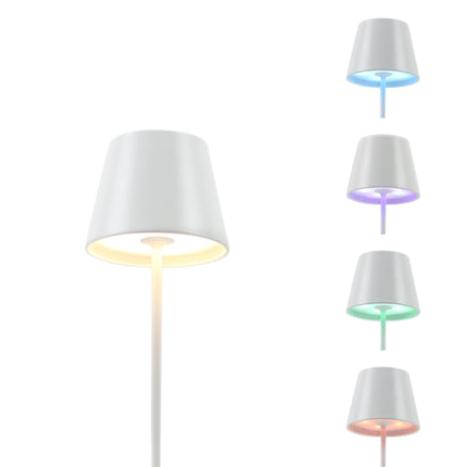Enoki Portable RGB Table Lamp - White.