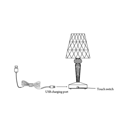 Eugenia Touch Table Lamp.