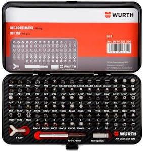 Wurth Universal 90pc Drill Bit Set - Assortment.