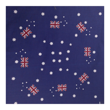 1x Australia Flag BANDANA 100% Cotton Head Wrap Bandanna Summer Neck Scarf.