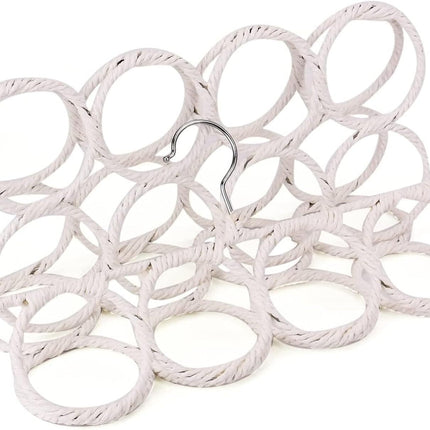 2x 24 Hole Scarf Hanger Holder Storage Tie Belt Scarf Organiser Space Saver.