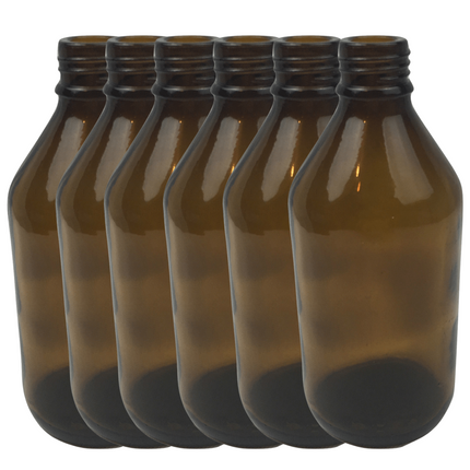 12x 600ml Brown Glass Bottle Plinking Shooting Target Practice without Lids/Caps.