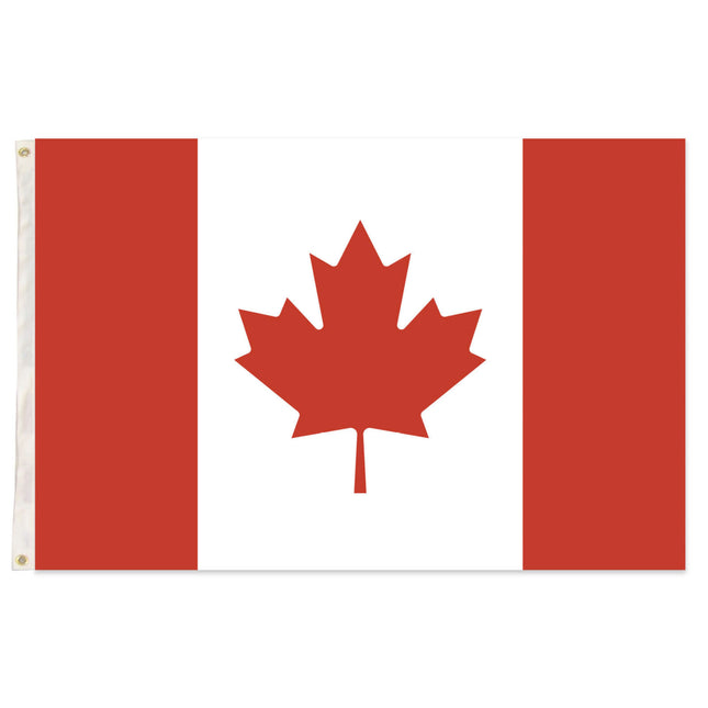 Canada Country Flag Heavy Duty Canadian Maple Leaf  - 150cm x 90cm.