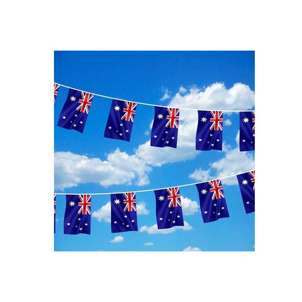 7m AUSTRALIA BUNTING FLAG Australian Day Colours Party Banner Flags Decor.