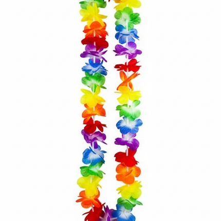 40cm HAWAIIAN LEI Tropical Beach Theme Hawaii Luau Party Garland Flowers.